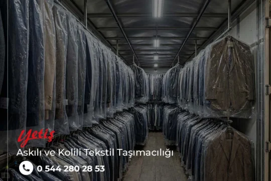 Askılı ve Kolili Tekstil Taşımacılığı